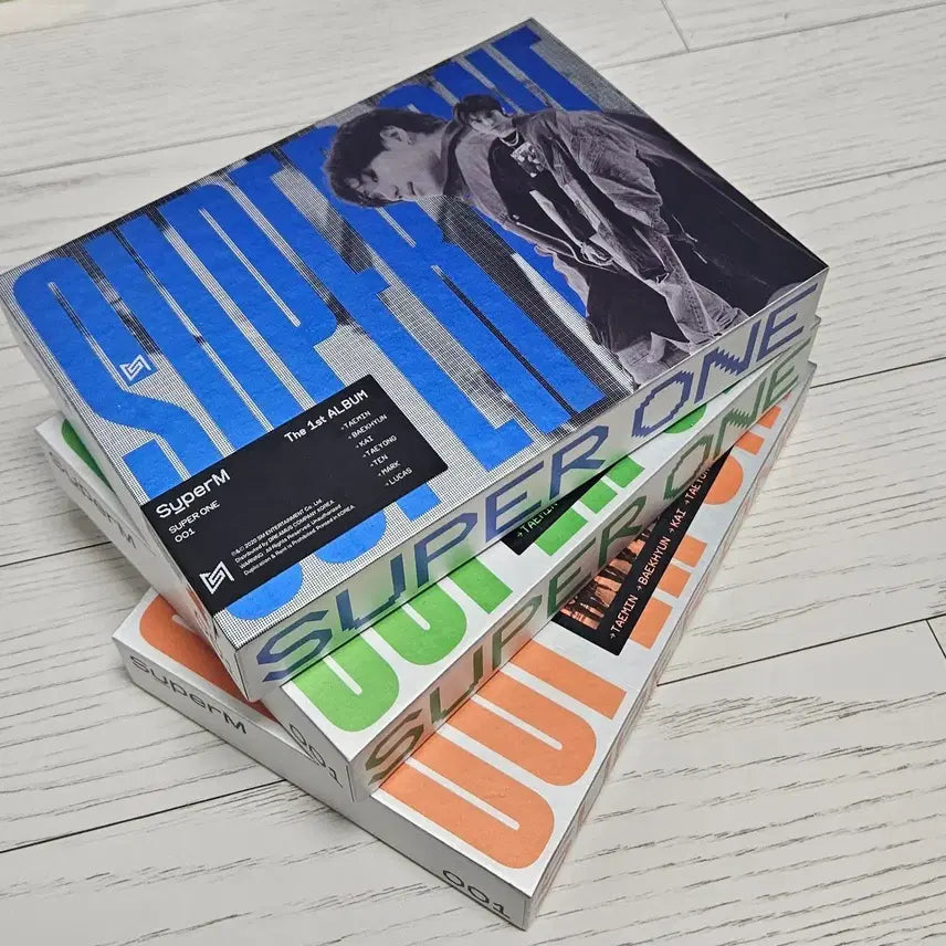 [BUNJANG] SuperM Super One Album Bundle Set (3 Versions) / SuperM 슈퍼엠 SUPER ONE 앨범 3종 일괄