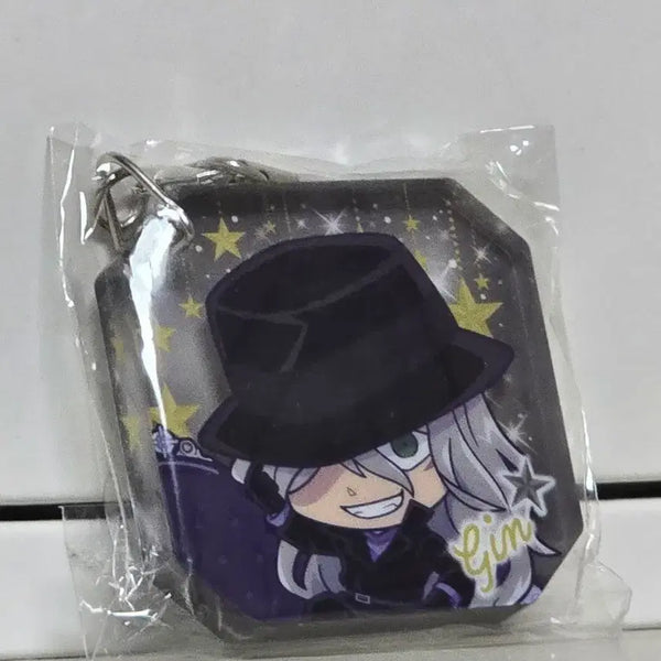 [BUNJANG] Detective Conan Black Organization Gin Acrylic Keychain / 명탐정코난 검은조직 진 아크릴 키링