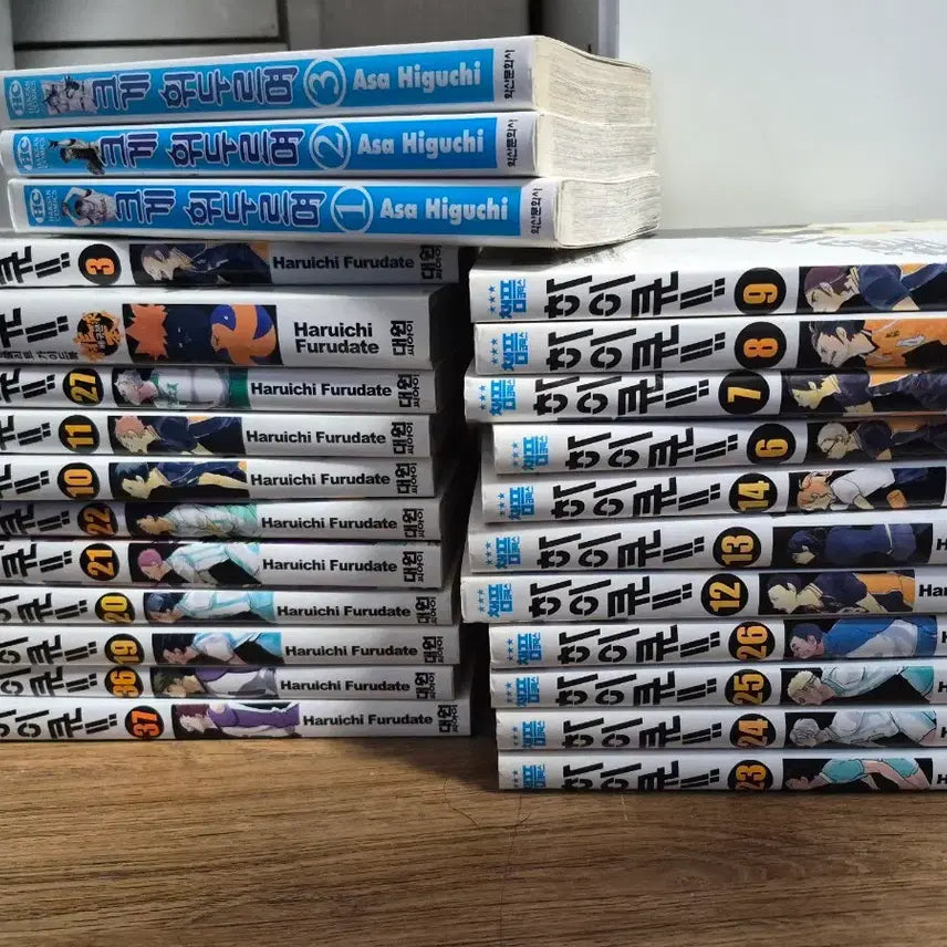 [BUNJANG] Haikyuu!! & Big Wind-Up! Manga Bundle / 하이큐 만화책 , 크게 휘두르며 만화책 일괄판매