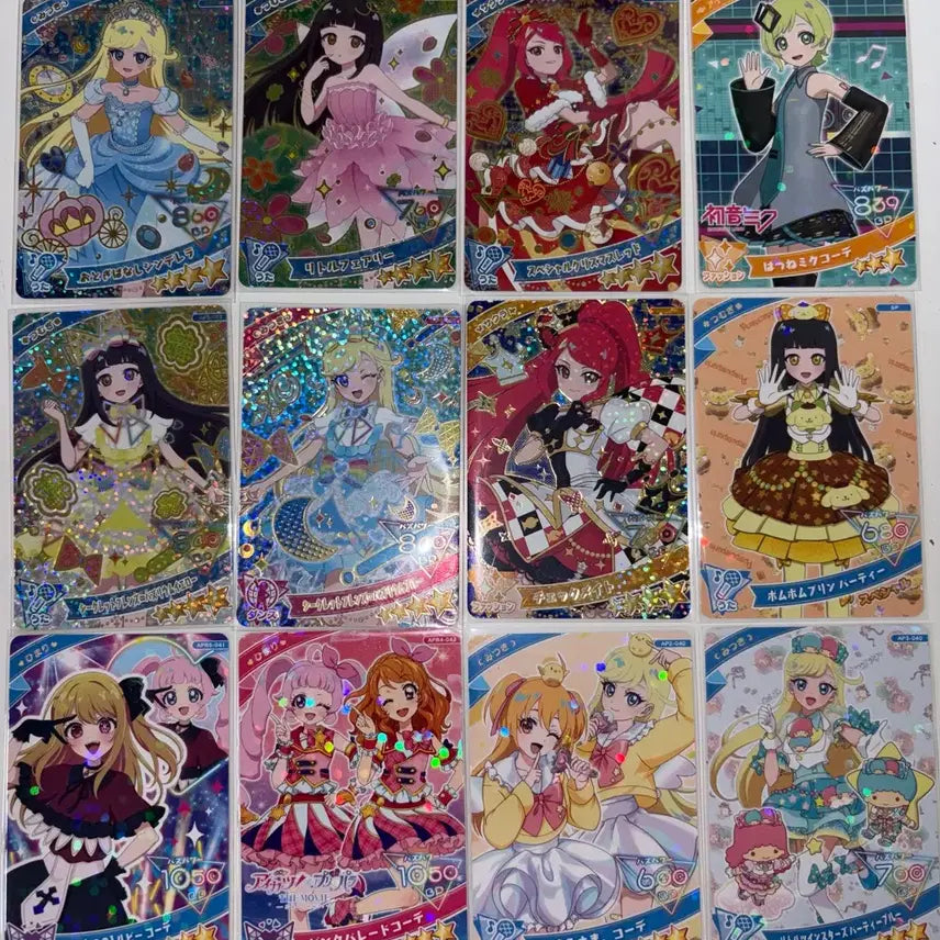 [BUNJANG] Aikatsu! AiPri OnePri Collaboration Cards Bundle Set / 일판 히미프리 아이프리 오네프리 카드 일괄 판매 콜라보 4성