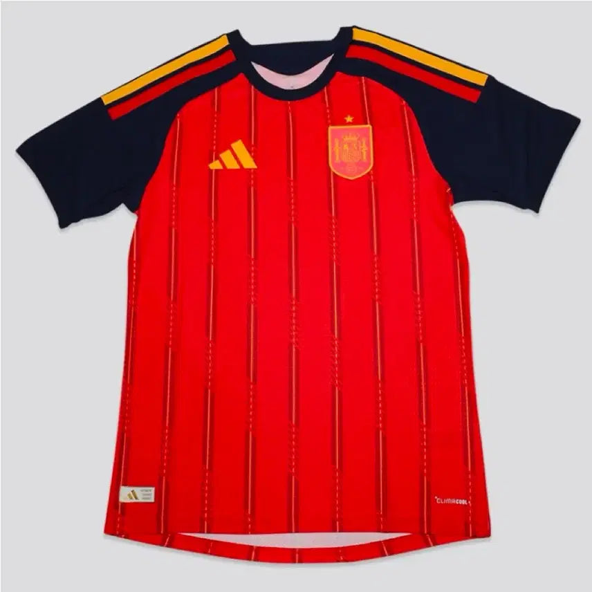[BUNJANG] Adidas Spain 26 Home Jersey Red Soccer Uniform Men's Size S / 아디다스 스페인 26 홈 저지 레드 축구 유니폼 s사이즈