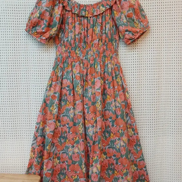 [BUNJANG] SOOS Floral Dress Size M / SOOS  플로럴 원피스 M정도