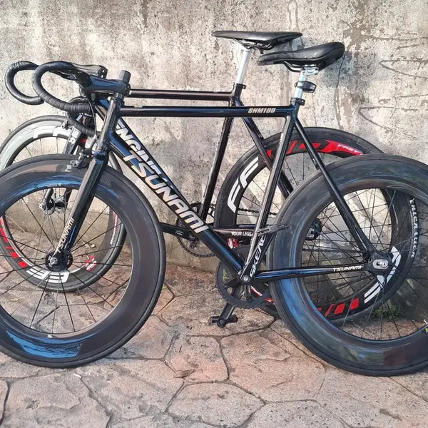 [BUNJANG] Tsunami SNM100 Pixie Black Frame Bicycle / 쓰나미 SNM100 픽시 블랙 (판매)