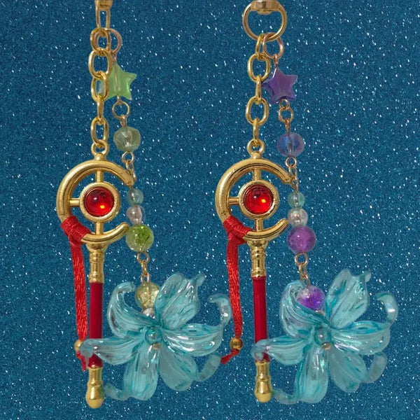 [BUNJANG] Magic Wand Beaded Keychain / 마법지팡이키링 비즈키링