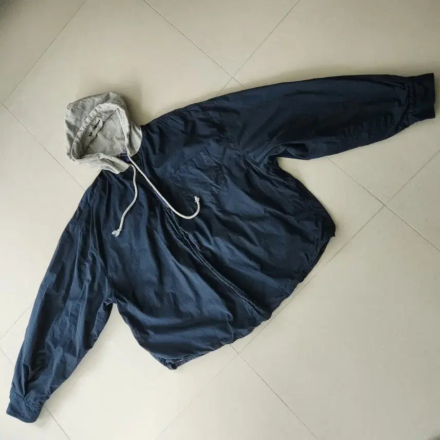 [BUNJANG] Project GR Button Reversible Hoodie Jacket / 프로젝트지알 버튼 리버시블 후드 자켓 1