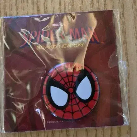 [BUNJANG] Spider-Man "BRAND NEW DAY" Pin Badge / 스파이더맨 굿즈 뱃지