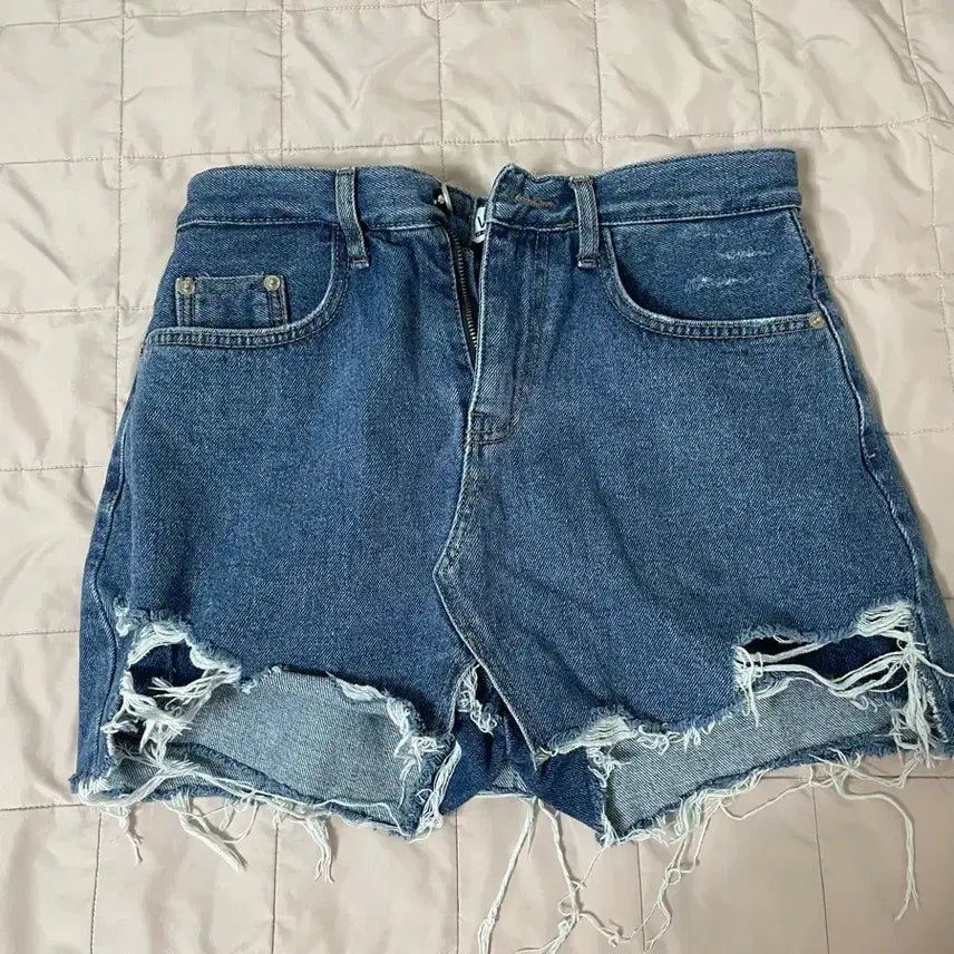 [BUNJANG] Denim Skirt Shorts / 청치마/치마/반바지