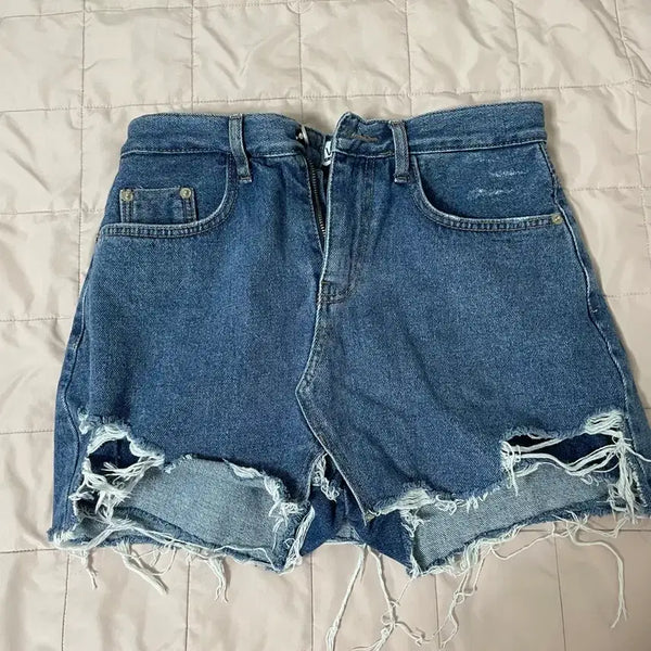 [BUNJANG] Denim Skirt Shorts / 청치마/치마/반바지