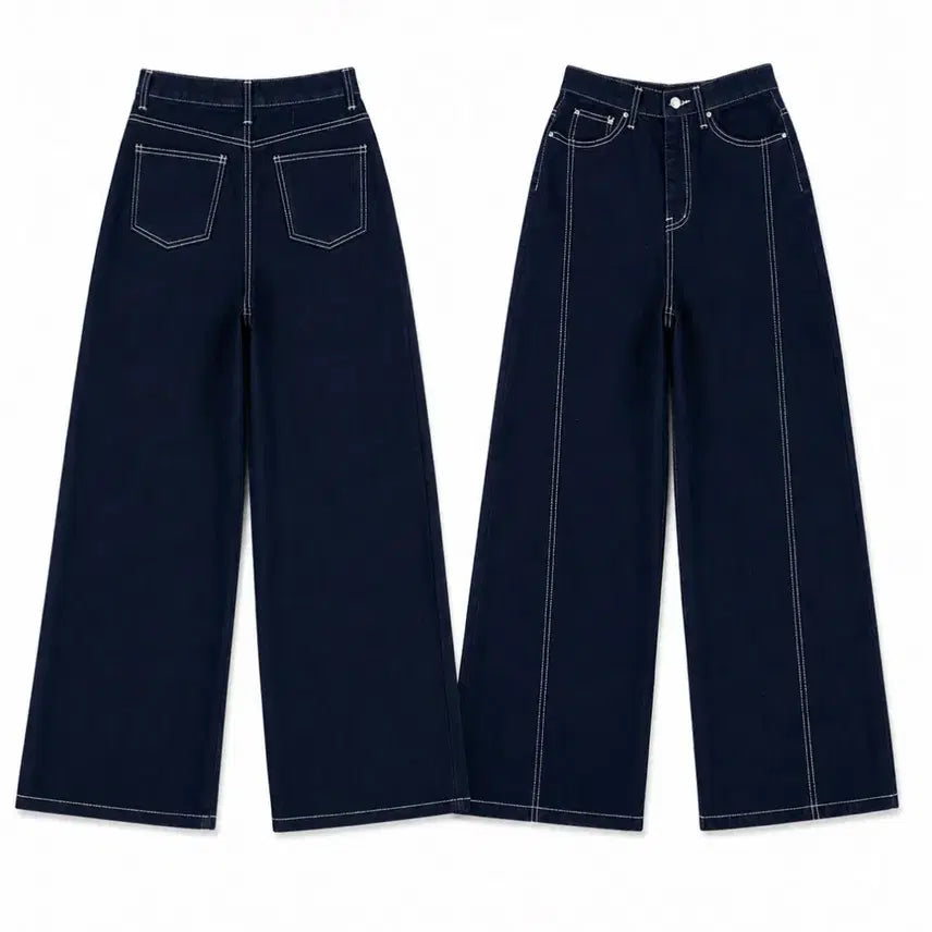 [BUNJANG] White Denim Pants / 데님 와이트 팬츠