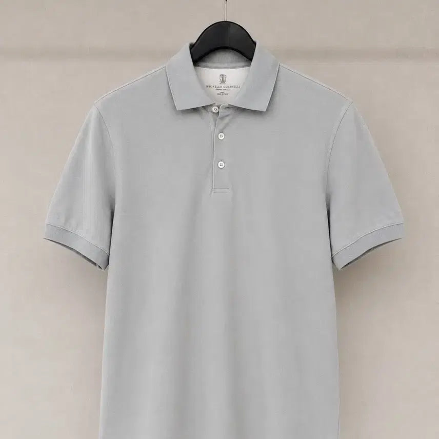 [BUNJANG] Brunello Cucinelli Cotton Polo T-Shirt / 브루넬루 쿠치넬리 코튼 폴로 카라티셔츠