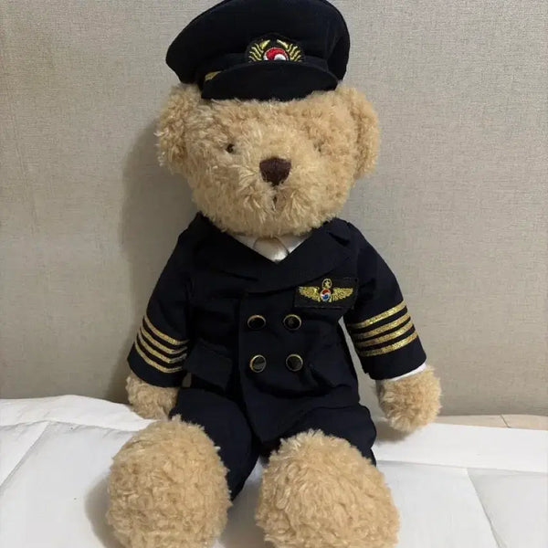 [BUNJANG] Pilot Teddy Bear Plush / 파일럿 테디베어 인형