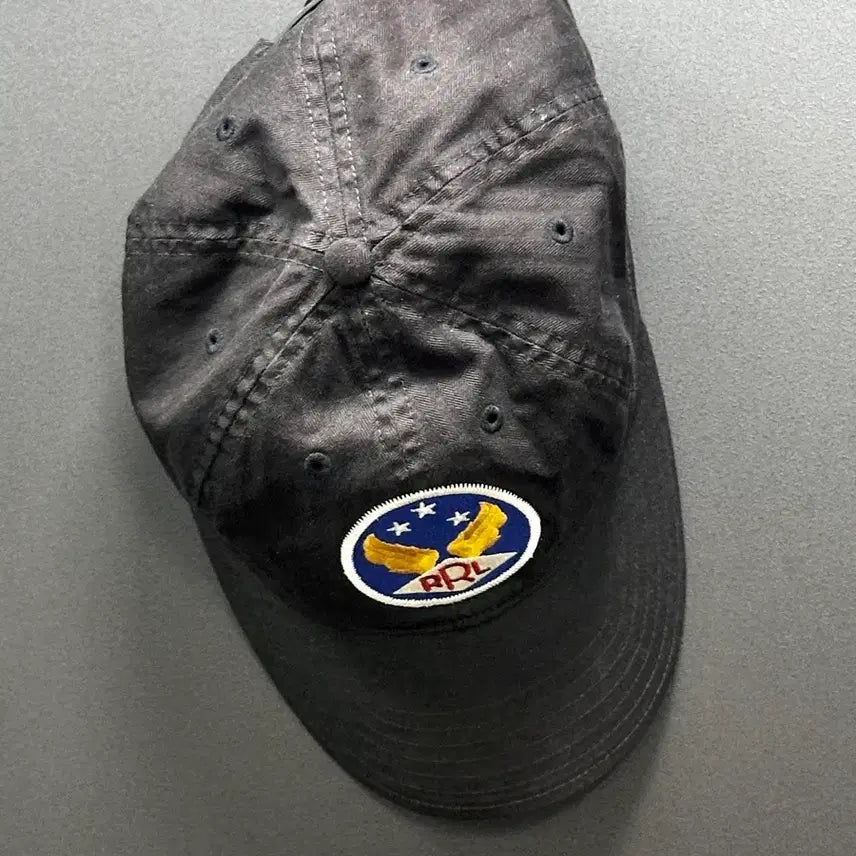 [BUNJANG] RRL Wing Logo Cap Black / 더블알엘(RRL) 윙로고 캡 블랙