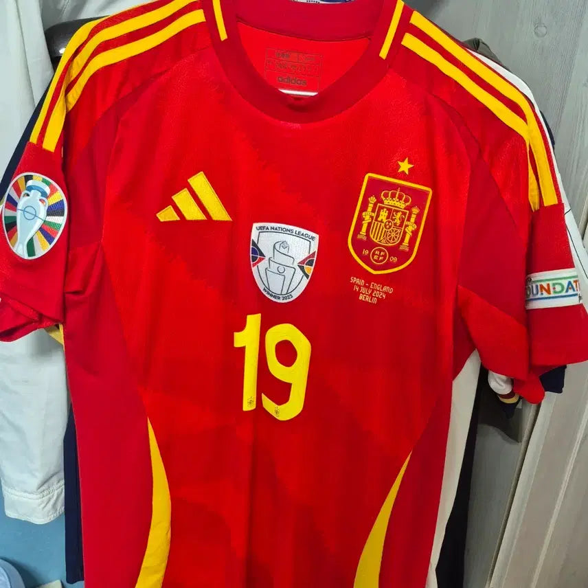 [BUNJANG] Spain 2024 Euro Home Replica Jersey - Lamine Yamal / [S] 2024 유로 스페인 홈 레플리카 유니폼 라민 야말