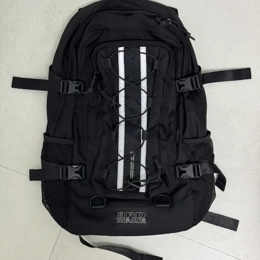 [BUNJANG] Thirdweave Backpack Black / 써드위브 백팩 블랙