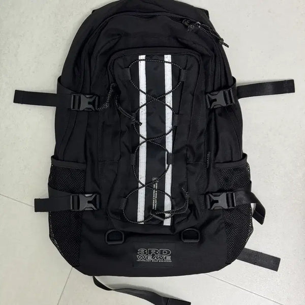[BUNJANG] Thirdweave Backpack Black / 써드위브 백팩 블랙