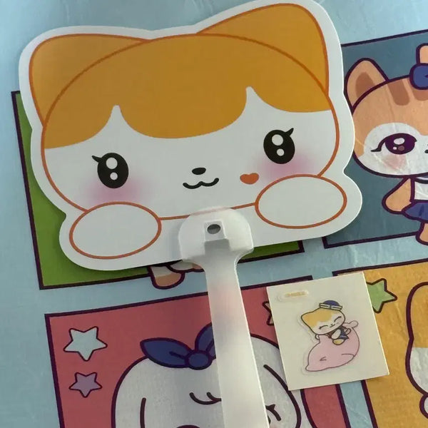 [BUNJANG] IVE LIZ Into Mini Br Pop-up Special Set Bundle / (당일 발송) 아이브 인투 미니브 팝업 ive 아이브 리즈 치즈 세트 일괄 (부채, 띠부씰)
