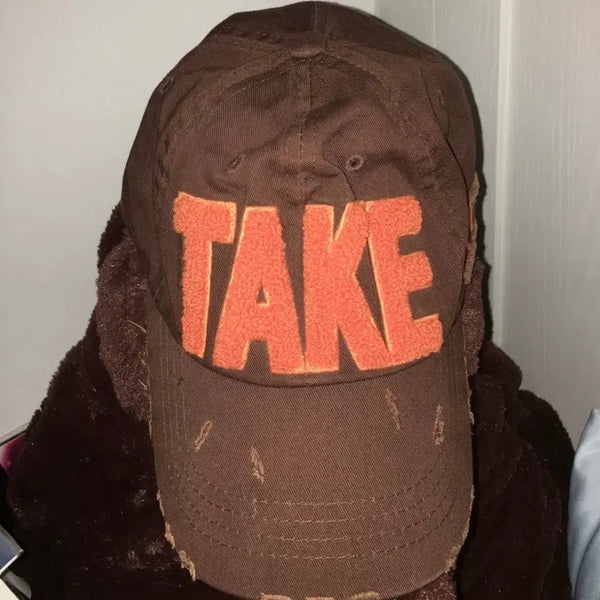 [BUNJANG] TAKE Vintage Cap Brown / (VIN)  TAKE vintage cap brown