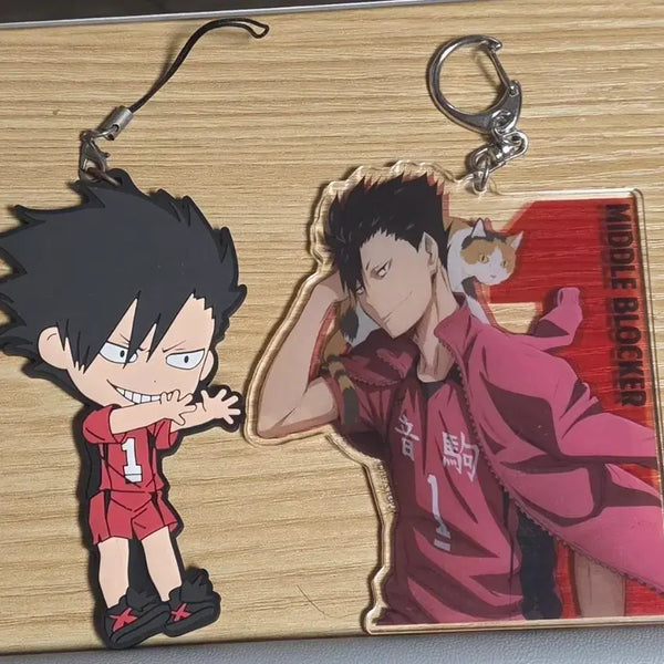 [BUNJANG] Haikyuu!! Kuroo Acrylic Keyring / 하이큐 쿠로오 키링