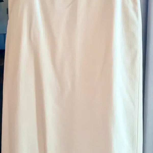 [BUNJANG] AND.Z Women's Ivory H-Line Midi Skirt / 앤디앤뎁 여성 아이보리 H라인 미디 스커트