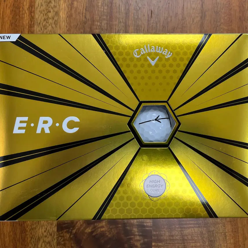[BUNJANG] Callaway ERC T Line 3-Piece Golf Balls (12 Count) / 캘러웨이 ERC T라인 3피스 골프공(12개입) . 화이트
