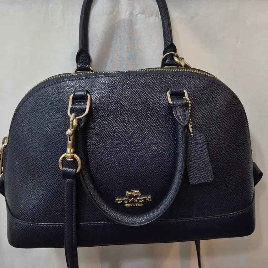 [BUNJANG] Coach Mini Dome Bag Navy / 코치 미니 돔백 네이비