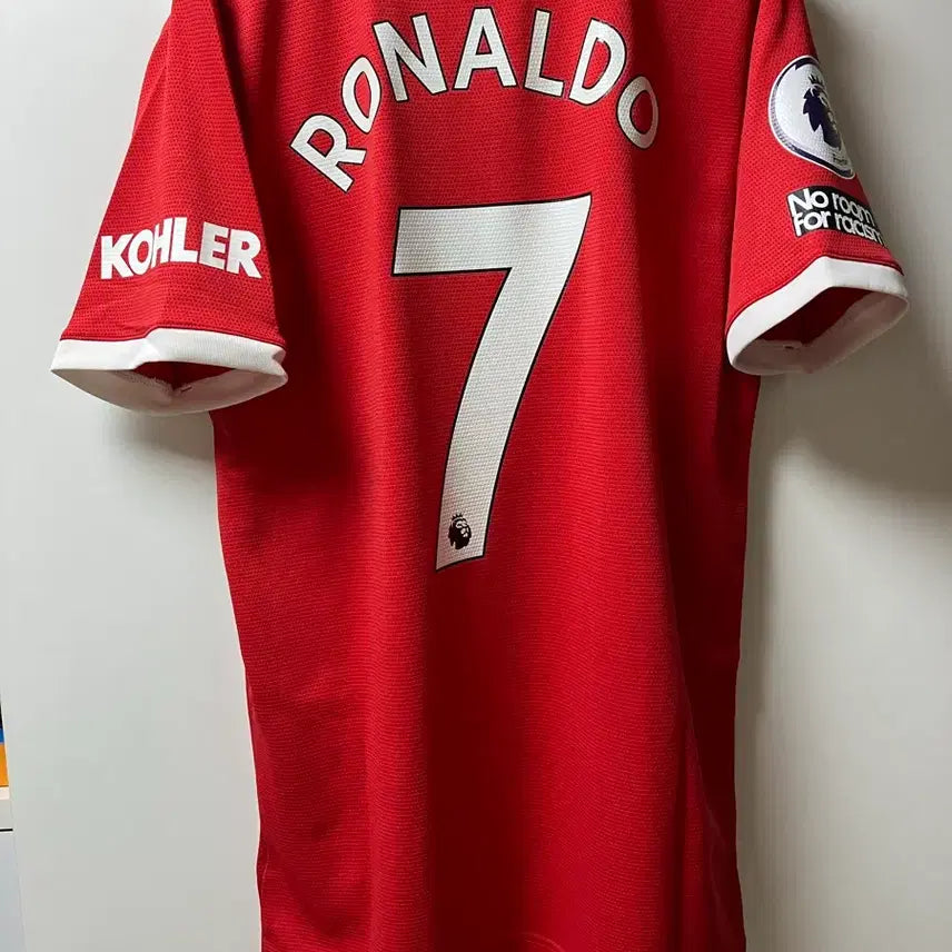 [BUNJANG] Manchester United 21/22 Home Cristiano Ronaldo #7 Replica Official Full Printing Jersey / 21-22 맨유 홈 pl 호날두 7번 레플리카 정품 올오피셜 풀마킹