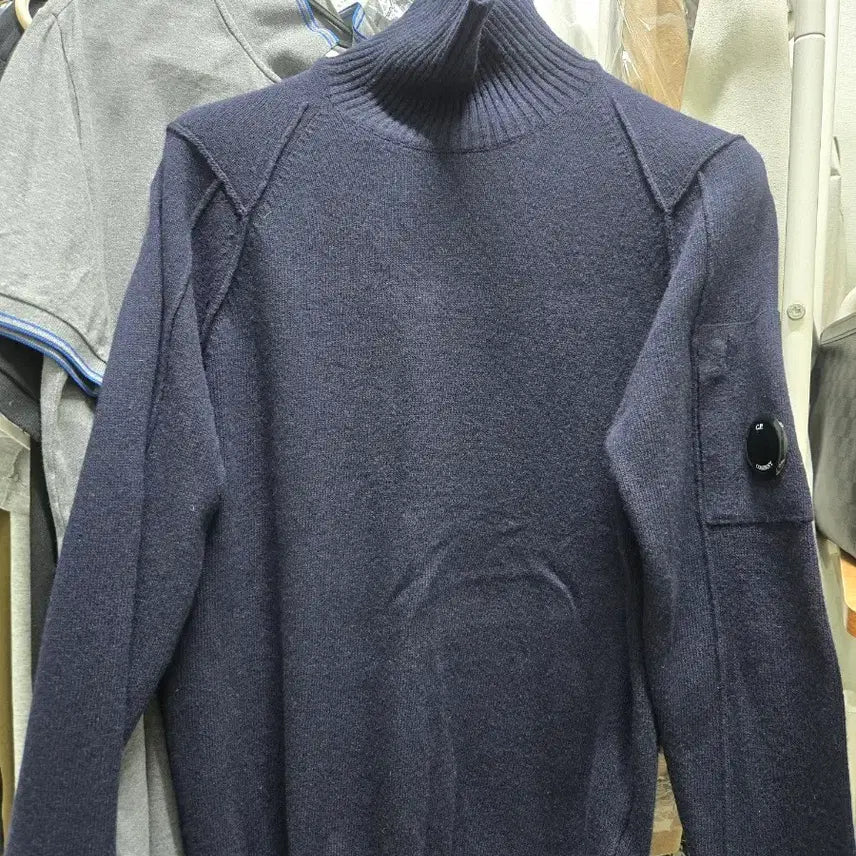 [BUNJANG] CP Company Wool Knit Polar Sweater / cp컴퍼니 울니트폴라스웨터