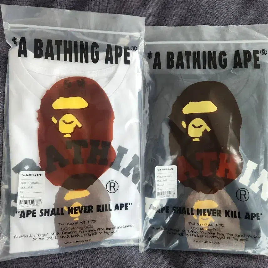 [BUNJANG] BAPE College T-Shirt / 베이프 컬리지
