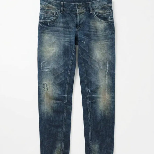 [BUNJANG] Dolce & Gabbana Men's Washed Denim Pants Size 50 / 돌체앤가바나 남성 워싱 데님팬츠 50사이즈
