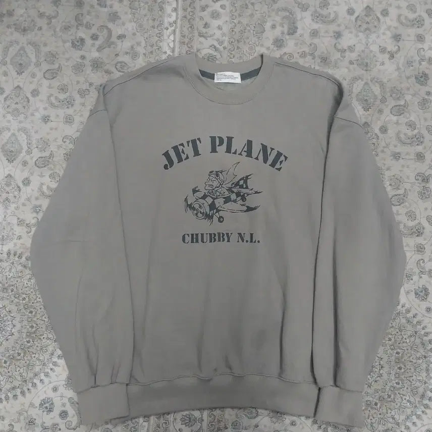 [BUNJANG] Pàrtimento Jet Plain Sweatshirt (Size M) / 파르티멘토 제트 플레인 스웻셔츠 M (크게나옴) (105-108)