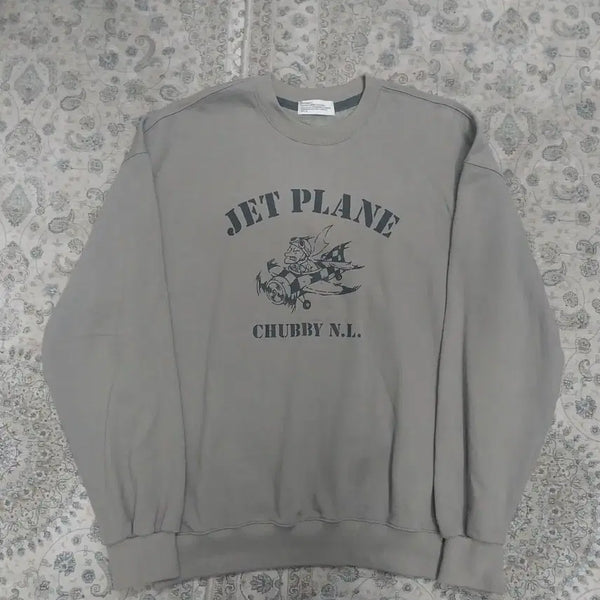 [BUNJANG] Pàrtimento Jet Plain Sweatshirt (Size M) / 파르티멘토 제트 플레인 스웻셔츠 M (크게나옴) (105-108)
