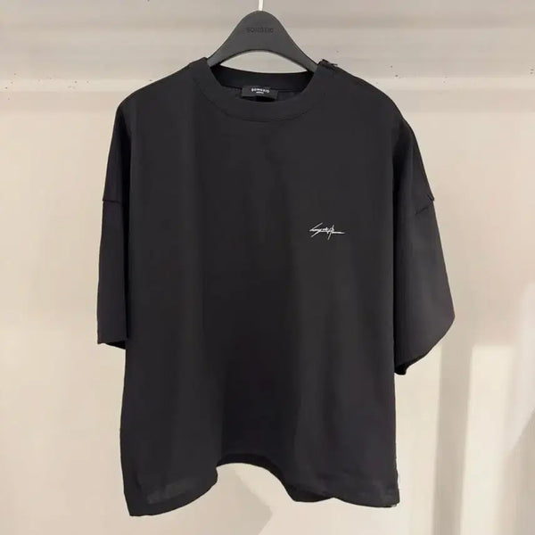[BUNJANG] 25SS Songzio Oriental Woven T-Shirt Size 46 / 25SS 송지오 오리엔탈 우븐 티셔츠 46사이즈