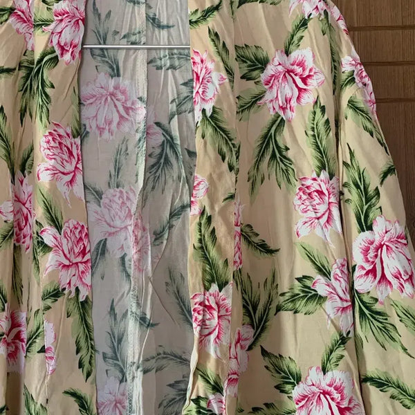 [BUNJANG] Flower Robe Cardigan / 플라워 로브 가디건 (미착용 새상품)