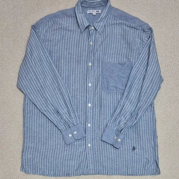 [BUNJANG] JW Anderson x Uniqlo Linen Shirt XL / jw앤더슨 유니클로 린넨 셔츠