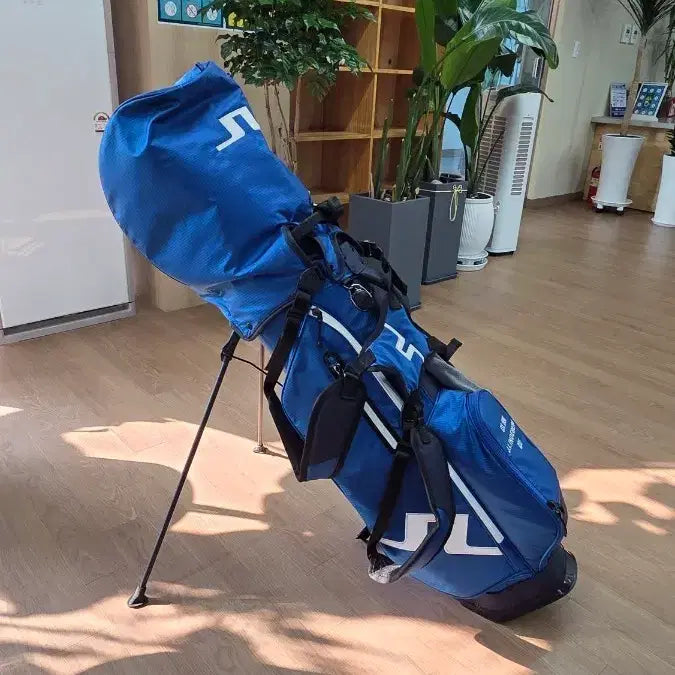 [BUNJANG] J. LINDEBERG Golf Stand Bag Blue / J.LINDEBERG 골프 스탠드백 블루