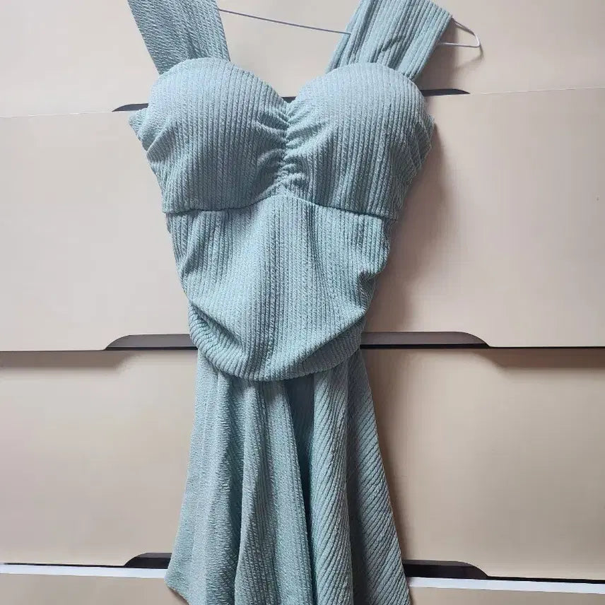 [BUNJANG] Mint Monokini Swimsuit / (새상품)민트색 모노키니