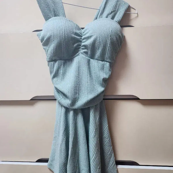 [BUNJANG] Mint Monokini Swimsuit / (새상품)민트색 모노키니