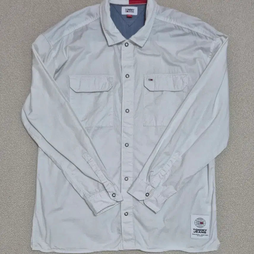 [BUNJANG] Tommy Jeans Shirt Jacket XL / 타미진스 셔츠 자켓