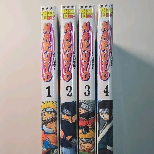 [BUNJANG] Naruto Manga Volumes 1-4 Bundle Set / 나루토 만화책 1-4권 일괄
