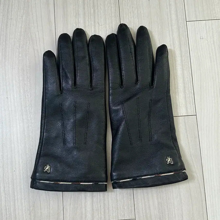 [BUNJANG] Daks Leather Gloves Black / 닥스 가죽 장갑 블랙