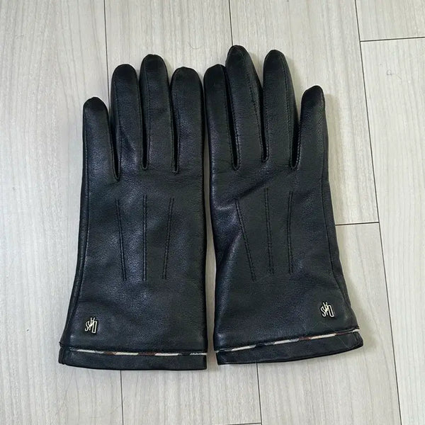 [BUNJANG] Daks Leather Gloves Black / 닥스 가죽 장갑 블랙