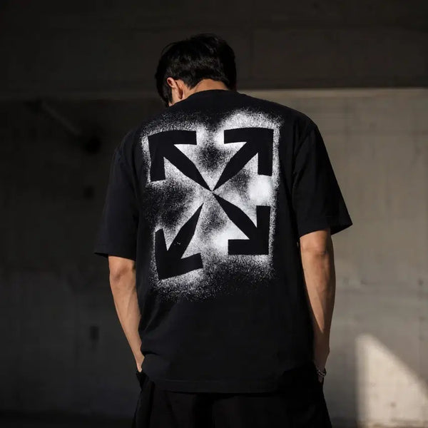 [BUNJANG] Off-White Arrow Print Short Sleeve T-Shirt Black S / [정품/당일출고] 오프화이트 애로우 반팔 티셔츠 블랙 S / 90~95