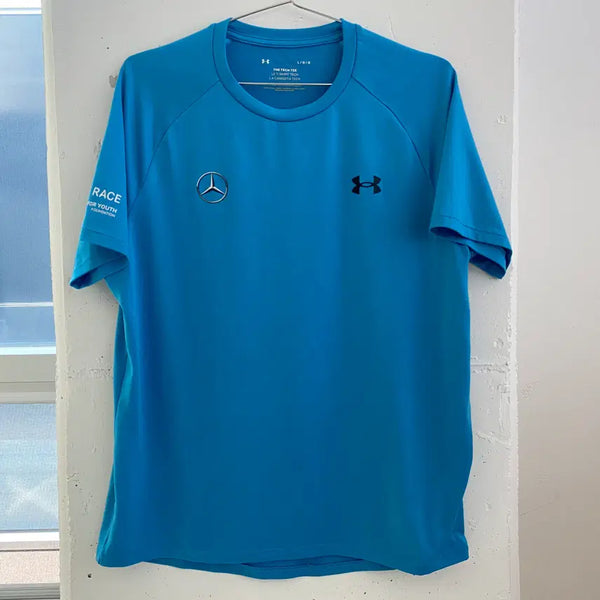[BUNJANG] Under Armour Benz T-Shirt / (L) 언더아머 벤츠 반팔 티셔츠