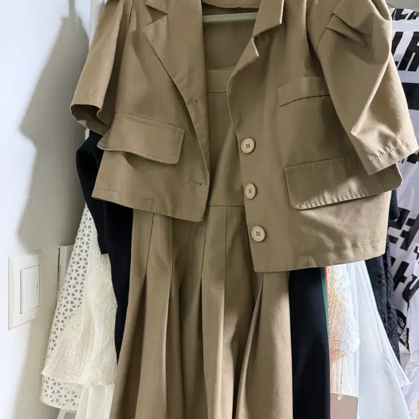 [BUNJANG] Jacket Dress Set / 자켓 원피스세트 교신가능