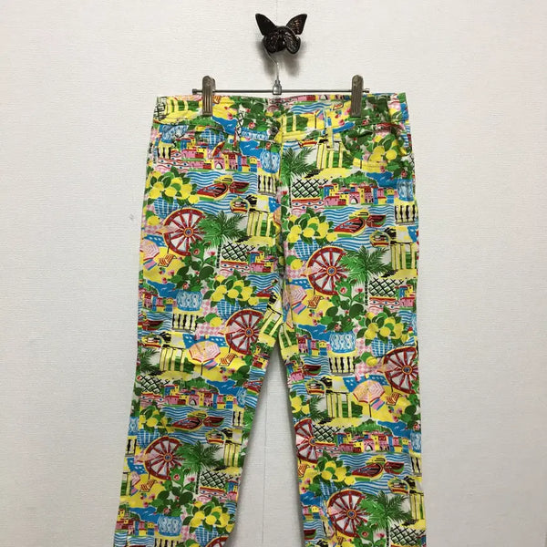 [BUNJANG] Dolce & Gabbana Women's 7/8 Length Cropped Pants / 정품 돌체앤가바나 여성 바지 7부 하프 팬츠