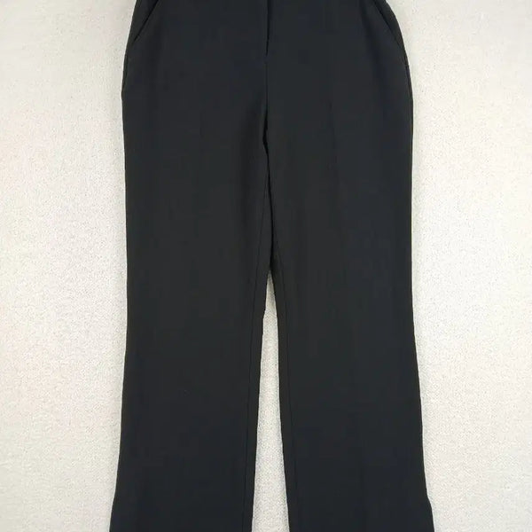 [BUNJANG] F2F Women's Black Banding Wide Bootcut Pants (Size 28-29) / F2F 여성 블랙 밴딩 와이드 부츠컷 바지(28~29)