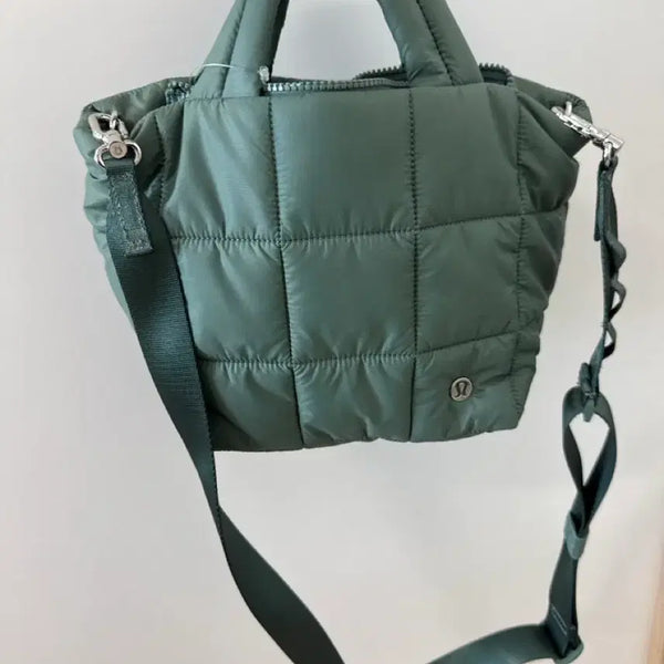 [BUNJANG] Lululemon Quilted Grid Tote Bag / (새상품)룰루레몬 퀼티드 그리드 토트백