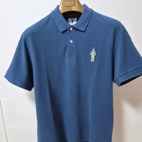 [BUNJANG] Olzen Oliver Polo T-shirt Blue (Size 100) / 올젠 올리버 카라티 블루 (100)