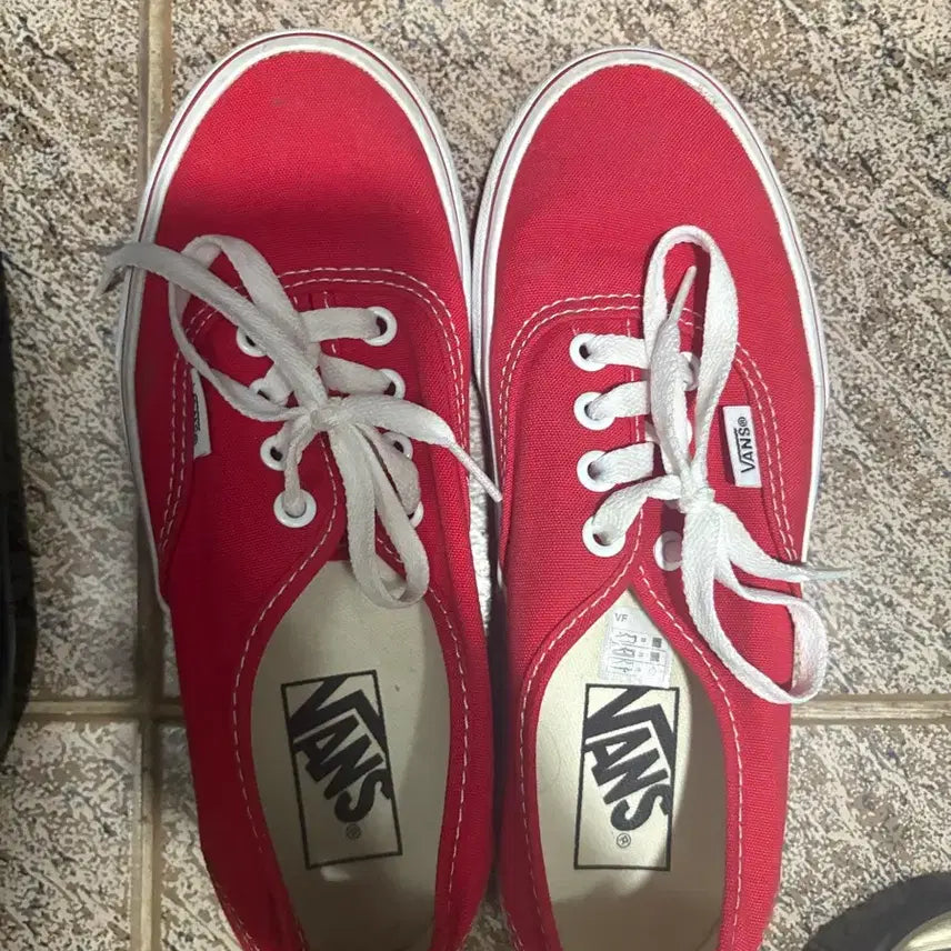 [BUNJANG] Vans Old Skool Red Shoes / 반스 올드스쿨 레드 230