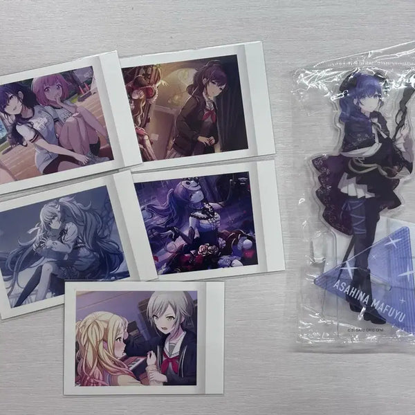 [BUNJANG] Mafuyu Acrylic Stand & Card Bundle Set / [일괄] 프세카 마후유 아크릴, 파샤코레